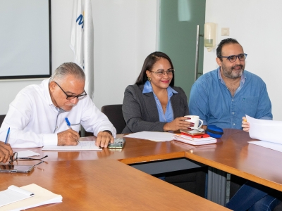 Reunión con encargados departamentales para trazar pautas y estrategias de trabajo