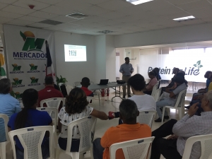 SERVIDORES PUBLICOS DE MERCADOM Y MSD PARTICIPARON DE CURSO-TALLER IMPARTIDO POR REPRESENTANTE DE INFOTEP